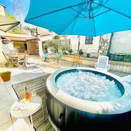 Villa Confort Jacuzzi Barbecue Clim Parking Marseilles Buitenkant foto