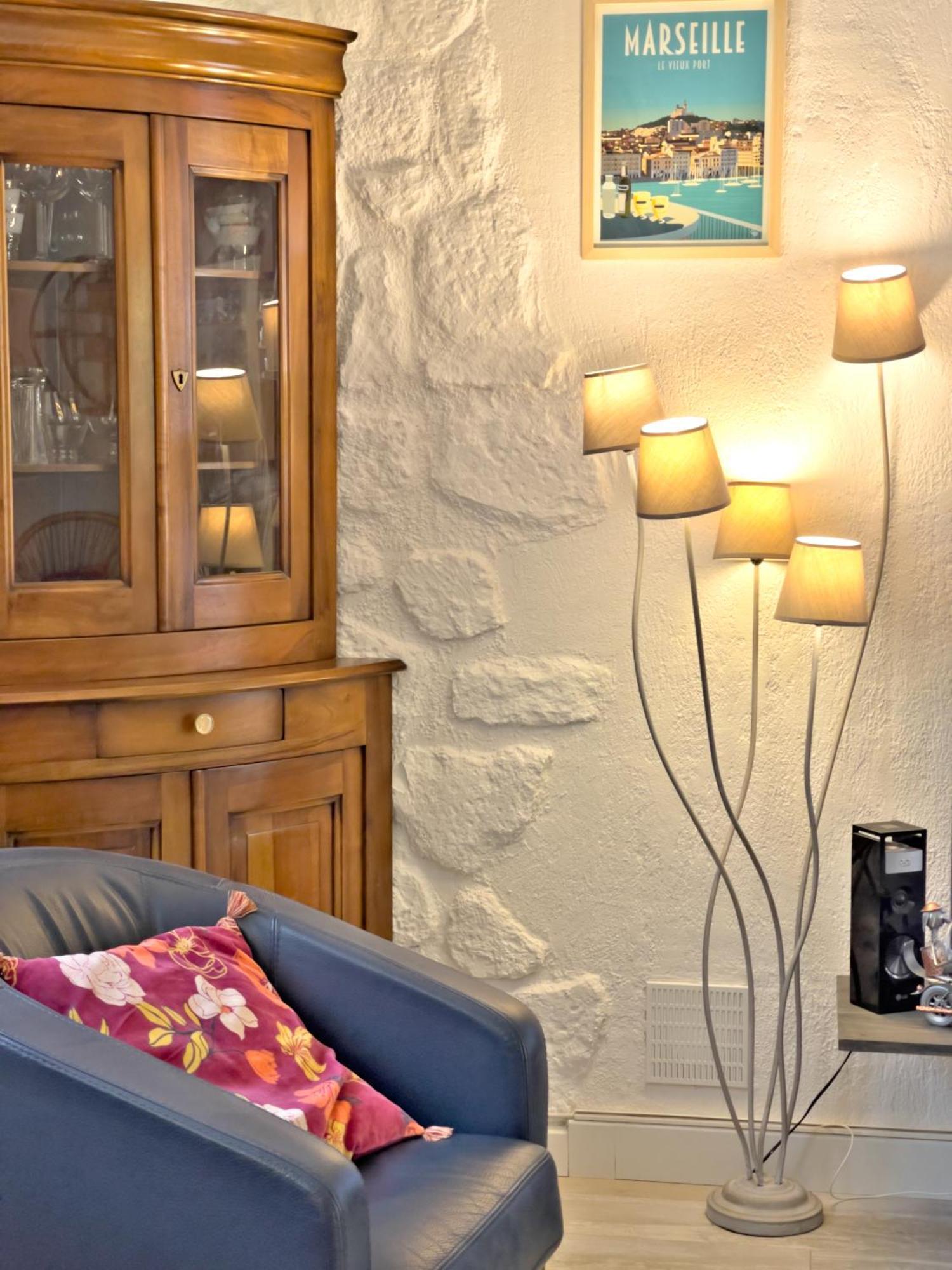Villa Confort Jacuzzi Barbecue Clim Parking Marseilles Buitenkant foto