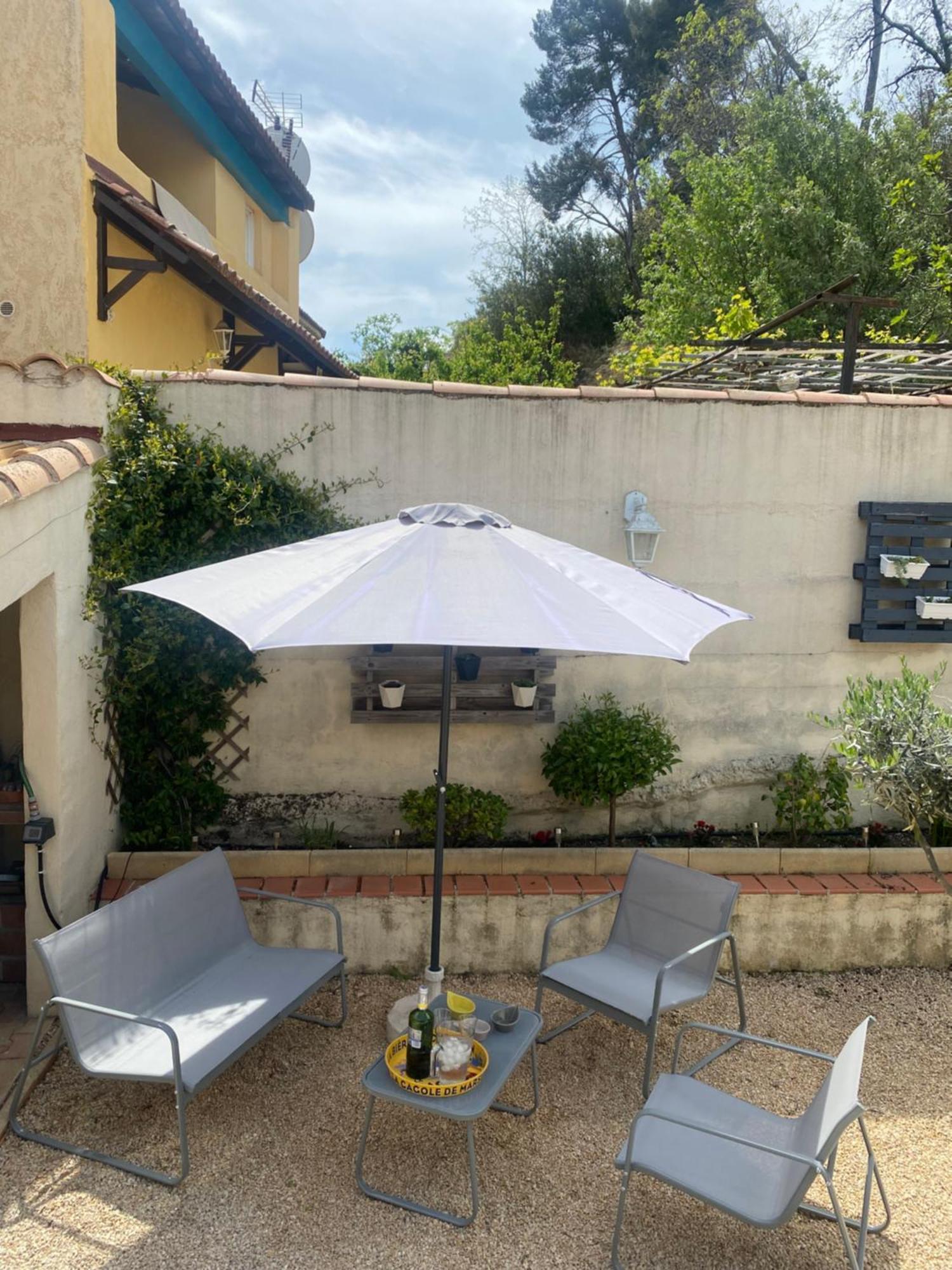 Villa Confort Jacuzzi Barbecue Clim Parking Marseilles Buitenkant foto